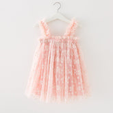 Sophia - Baby Girls Daisy Tulle Dress in Light Pink Sophia - Baby Girls Daisy Tulle Dress in Light Pink.
